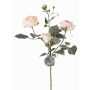 Branche de rose en tissu DIAMANTIS, rose pâle, 70cm, Ø5-8cm