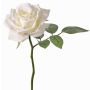 Fleur artificielle Rose NIKOLETA, blanc, 30cm, Ø12cm
