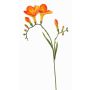 Freesia en tissu MARUSHA, orange, 70cm, Ø6cm