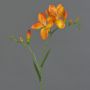 Freesia en tissu MARUSHA, orange, 65cm, Ø7cm
