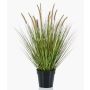 Graminée artificielle YWAIN, panicules, beige-vert, 70cm