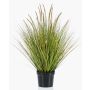 Graminée artificielle YWAIN, panicules, beige-vert, 100cm
