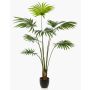 Palmier artificiel Livistona FAVIOLA en pot décoratif, 160cm