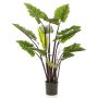 Fausse plante oreille d'éléphant KANAYE, vert, 130cm