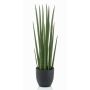 Sansevieria artificiel KICHIRO en pot décoratif, vert, 70cm