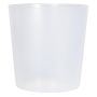 Pot d'insertion KIPA pour paniers à plantes, en plastique, étanche, transparent, 15 cm, Ø 15 cm