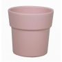 Pot à orchidée MARIVAN, céramique, rose clair mat, 12,5 cm, Ø 13,5 cm