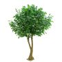 Chêne artificiel CHARON, tronc artificiel, fruits, vert, 350cm
