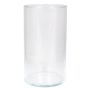 Vase en verre SANNY, cylindre, transparent, 29,5cm, Ø15,8cm