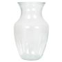 Vase à fleurs en verre CAISSY, transparent, 20cm, Ø12,5cm