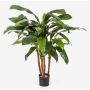 Cordyline artificielle BELANNA, troncs naturels, vert, 90cm