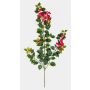 Branche de bougainvillier artificielle AVIOR, rose fuchsia, 80cm