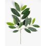 Branche de cacaoyer artificielle CASTULA, vert, 80cm