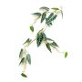 Guirlande artificielle d'Alocasia Sanderiana SEISHIN, vert-blanc, 110cm