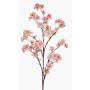 Branche de cerisier artificielle GIMA avec fleurs, rose, 120cm