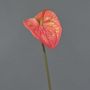 Fleur d'anthurium artificielle YUSEI, orange, 65cm