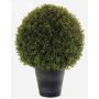 Buis artificiel TOM en cache-pot, crossdoor, 68cm, Ø50cm