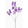 Pois de senteur artificiel KANZI, lilas, 75cm