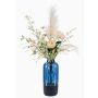 Bouquet de fleurs artificielles FEME, abricot-crème, 95cm, Ø60cm