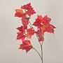 Branche d'érable artificielle PORTREE, rouge, 90cm