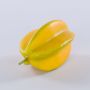 Carambole artificielle BALKOE, jaune, 10cm