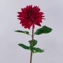 Fausse fleur Dahlia TURENA, rouge, 75cm