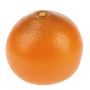 Orange en plastique ALPIDIA, orange, 8cm