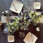 Midnight Bloom Décoration de table pour mariage – Demande de Julie Fleur