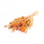 Bouquet de fleurs séchées FLORALIE, orange-naturel, 55cm, Ø18cm