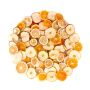 Pot pourri de fruits secs LIFTANA, orange, pomme, citron vert, multicolore, Ø4-6cm, 250g
