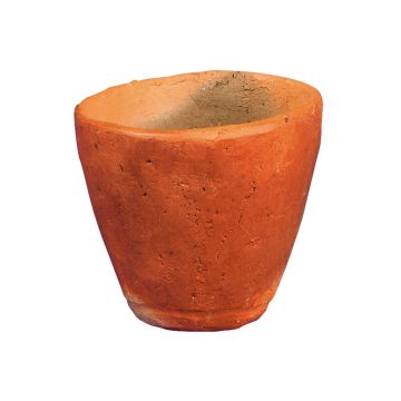 Pot de fleurs en terre cuite KELVAR, fait main, 6cm, Ø6cm Pot de fleurs en terre cuite KELVAR, fait main, 6cm, Ø6cm