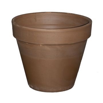 Pot de fleurs en terre cuite DUNARI, marron, 12cm, Ø13cm Pot de fleurs en terre cuite DUNARI, marron, 12cm, Ø13cm