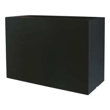 Jardinière rectangulaire NALTIS en plastique, noire, 100 x 40 x 70 cm Jardinière rectangulaire NALTIS en plastique, noire, 100 x 40 x 70 cm