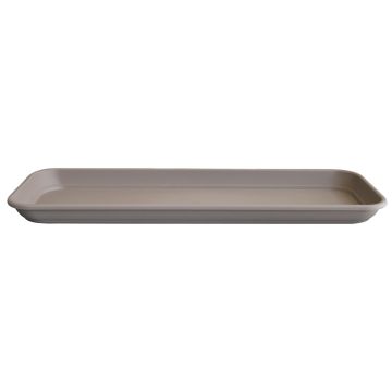 Soucoupe pour jardinière rectangulaire URMINA en plastique, taupe, 37x16x3cm Soucoupe pour jardinière rectangulaire URMINA en plastique, taupe, 37x16x3cm