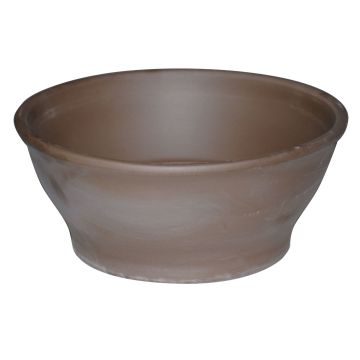 Bac à fleurs en terre cuite MARZANO, patiné, marron, 14 cm, Ø 32 cm Bac à fleurs en terre cuite MARZANO, patiné, marron, 14 cm, Ø 32 cm