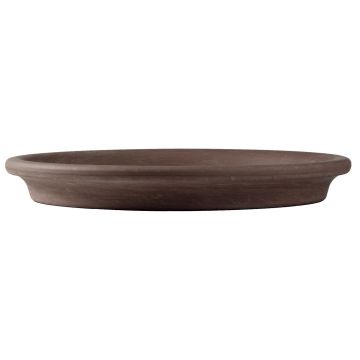 Soucoupe ronde pour pot de fleurs MUVENS en terre cuite, marron, 2,7 cm, Ø 20 cm Soucoupe ronde pour pot de fleurs MUVENS en terre cuite, marron, 2,7 cm, Ø 20 cm