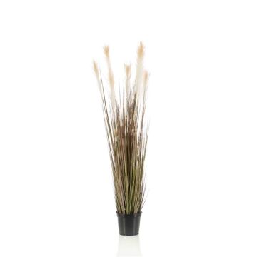 Stipa artificiel WELLORI avec panicules, vert, 120cm