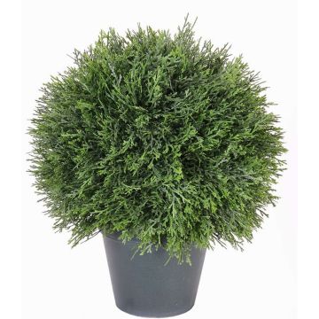 Boule de cyprès artificielle SIMONA, en cache-pot, vert, 40cm, Ø30cm Boule de cyprès artificielle SIMONA, en cache-pot, vert, 40cm, Ø30cm