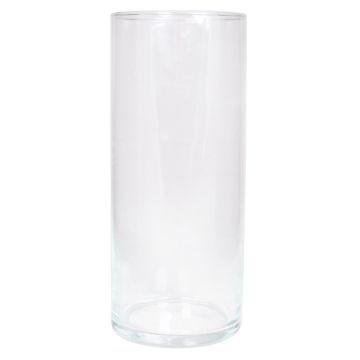 Vase à fleurs cylindrique SANYA OCEAN en verre, transparent, 30cm, Ø12,5cm Vase à fleurs cylindrique SANYA OCEAN en verre, transparent, 30cm, Ø12,5cm