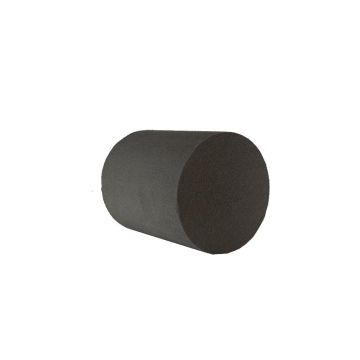 OASIS® Black Ideal Mousse florale humide en forme de cylindre , noir, 15cm, Ø12cm
