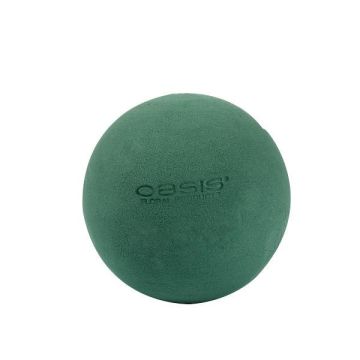 OASIS® Ideal Mousse florale humide en forme de boule, vert, Ø14cm OASIS® Ideal Mousse florale humide en forme de boule, vert, Ø14cm