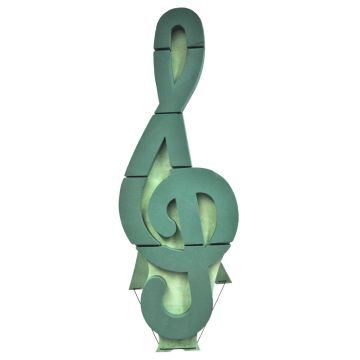 OASIS® Mousse florale humide en forme de clef , support en bois Bioline, socle en bois, vert, 103x40x6,5cm OASIS® Mousse florale humide en forme de clef , support en bois Bioline, socle en bois, vert, 103x40x6,5cm