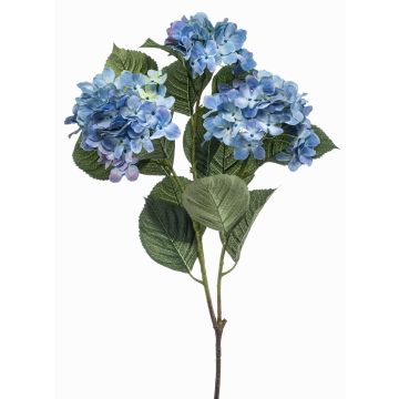 Branche artificielle d'hortensia SWINER, bleue, 100 cm Branche artificielle d'hortensia SWINER, bleue, 100 cm