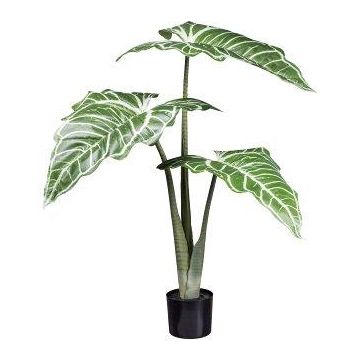 Plante artificielle Colocasia TAHRON, vert-blanc, 130 cm Plante artificielle Colocasia TAHRON, vert-blanc, 130 cm