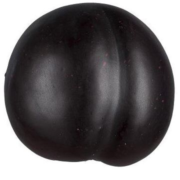 Fruit décoratif Prune DERIO, violet foncé, 6,5cm, Ø7cm