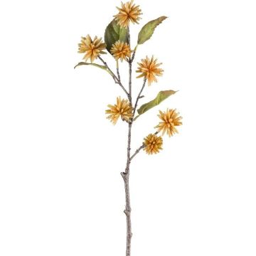 Branche décorative Gomphrena globosa TIETE, cannelle, 75cm