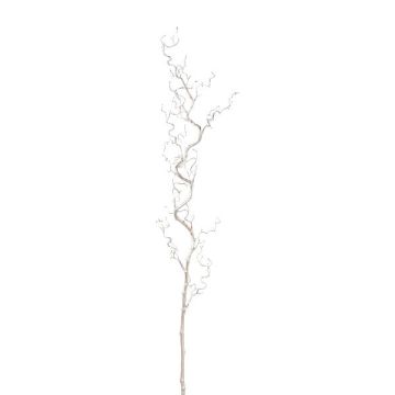 Branche artificielle Noisetier DREVON, champagne métallique, 125cm