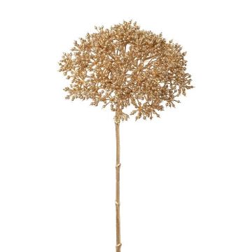Fleur artificielle Valériane dorée TIRLON, dorée, 80 cm