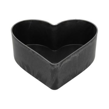 Coupe décorative en forme de cœur HAVIN en plastique, noir, 26x24x7,5cm Coupe décorative en forme de cœur HAVIN en plastique, noir, 26x24x7,5cm