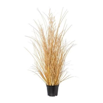 Herbe artificielle Carex GORVA avec des panicules, beige-brun, 60cm